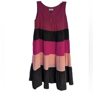 Issa London Sleeveless 100% Silk Multicolor  Dress Size 4